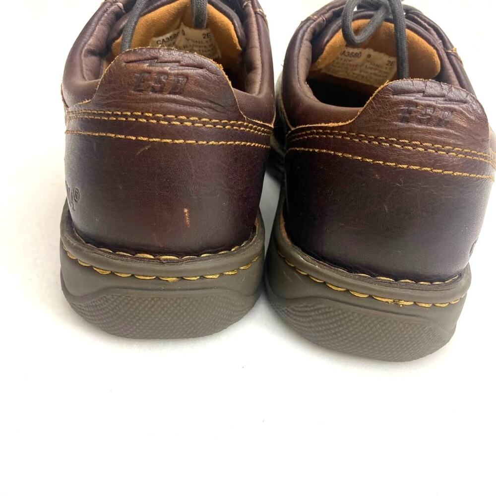 Carolina Men's ESD Aluminum Toe Opanka Oxford Oil & Slip Resisting Sz 9 - Picture 9 of 12